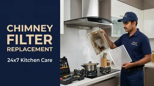 Gilma Chimney Filter Damaged Replacement Meerut